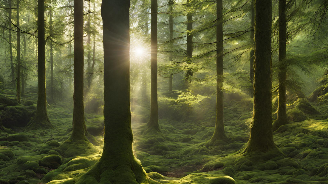 Tranquil Forest Retreat Collection: Mystic Pine Forest Unveiled