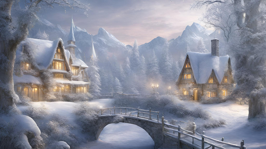 Morning Frost Citrine: A Luminous Winter Morning